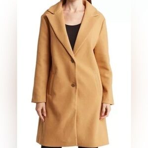Camel Colored Pea Coat. NWT Make me an offer!